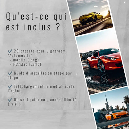 Automobile - Presets Lightroom PC/Mac & Mobiles - vazy Creator (3)