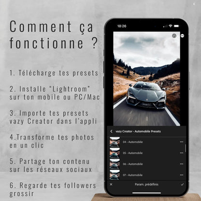 Automobile - Presets Lightroom PC/Mac & Mobiles - vazy Creator (4)