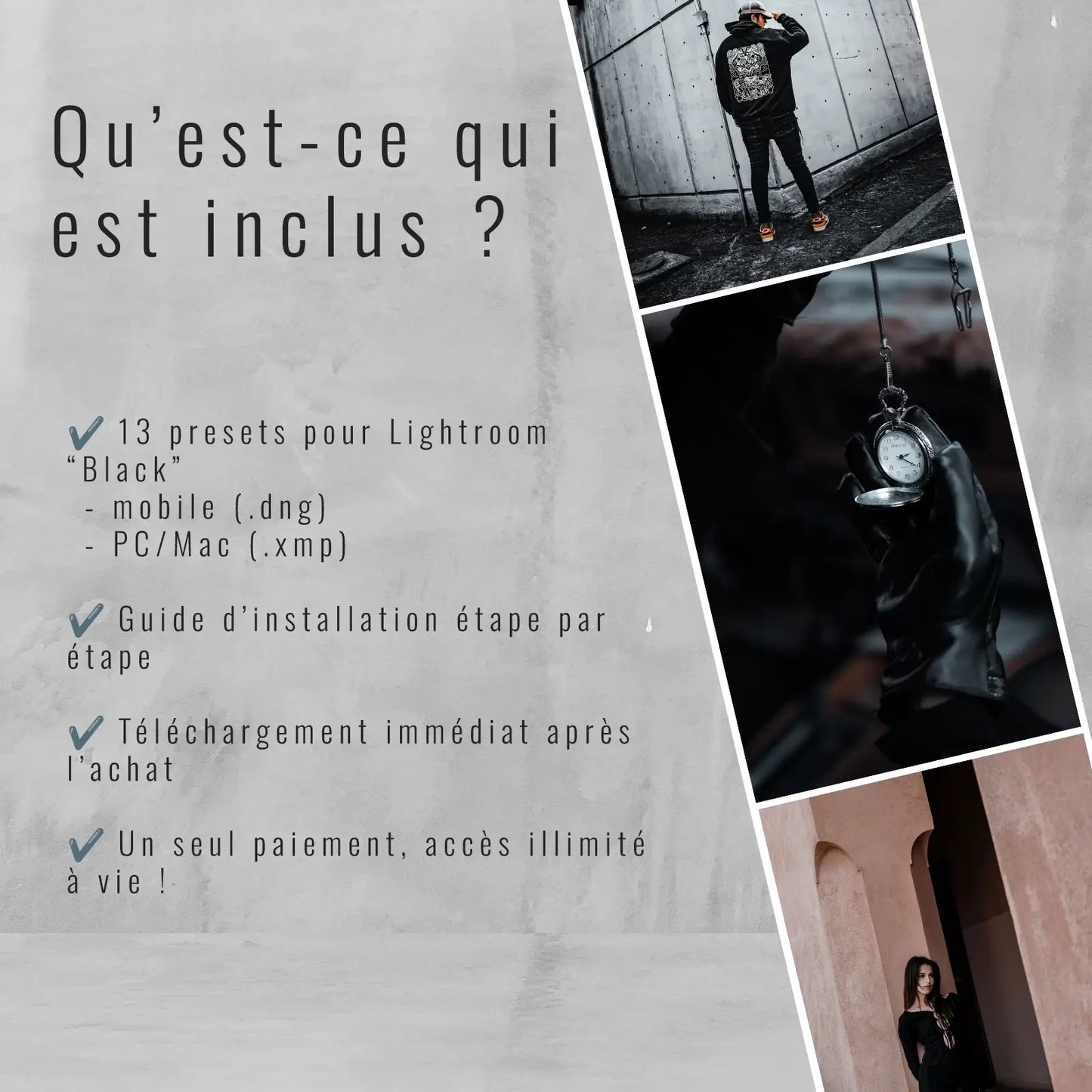 Black - Presets Lightroom PC/Mac & Mobiles - vazy Creator (3)