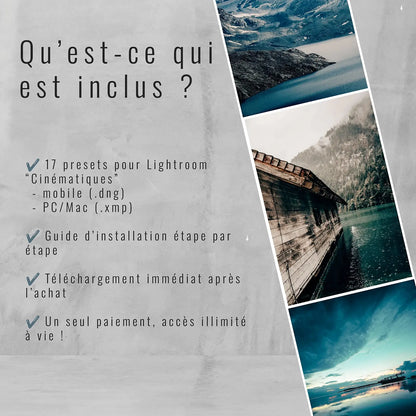 Cinématiques - Presets Lightroom PC/Mac & Mobiles - vazy Creator (3)