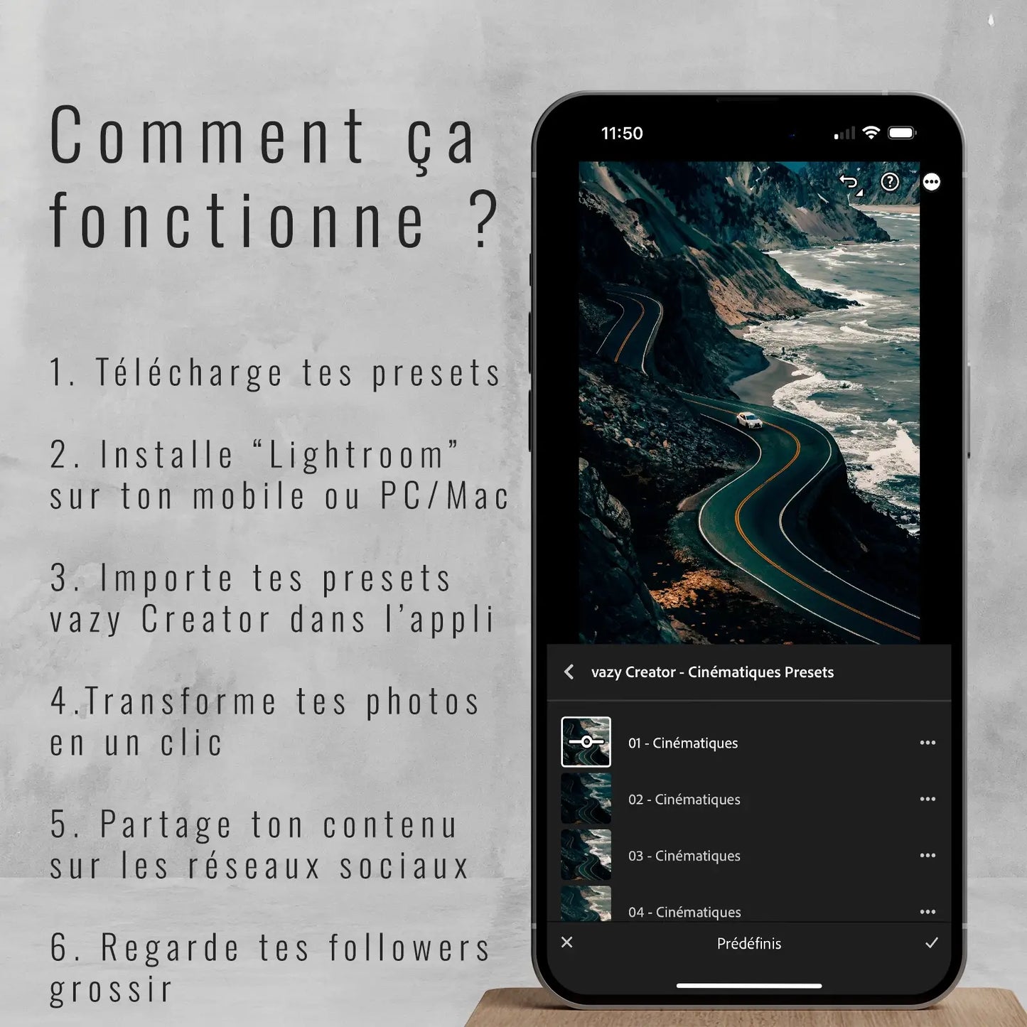 Cinématiques - Presets Lightroom PC/Mac & Mobiles - vazy Creator (4)